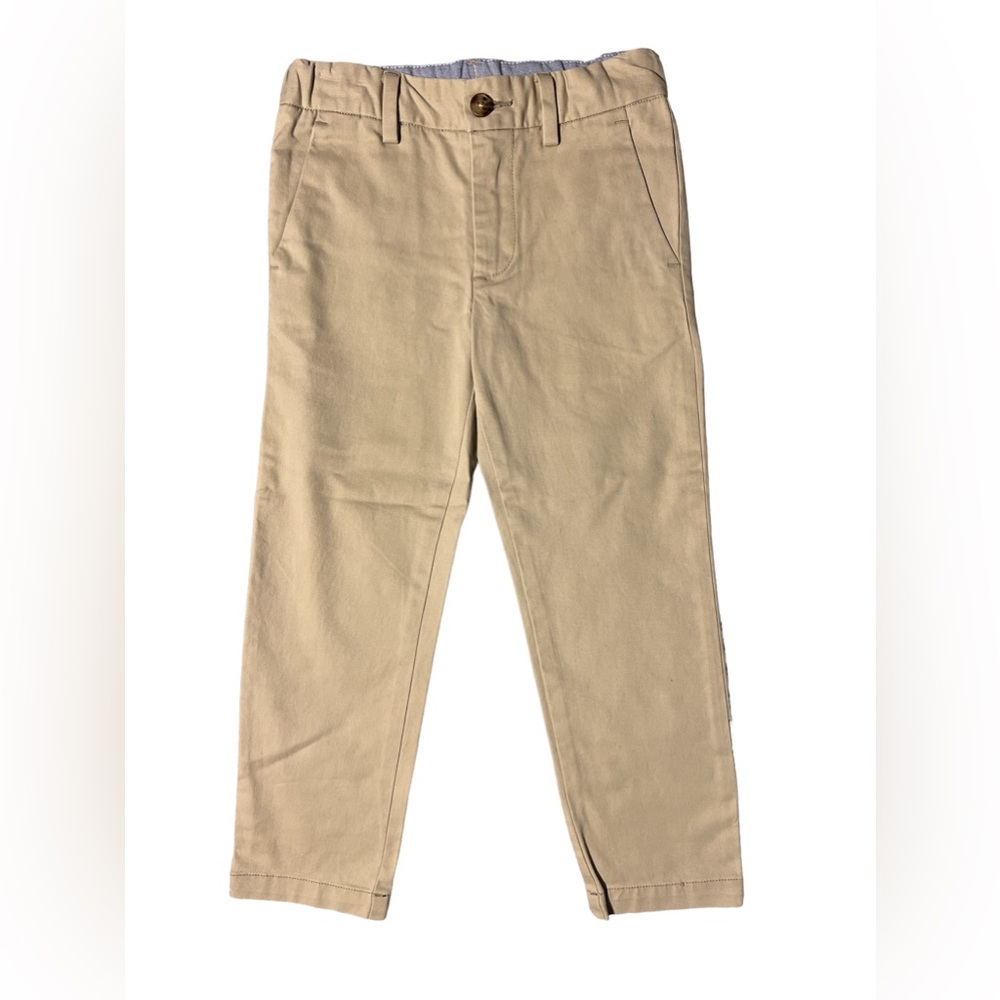 Polo by Ralph Lauren Straight Fit Twill Pant Boys Size 4/4T NWOT